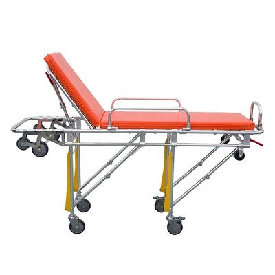 मोबाइल एम्बुलेंस फोल्डेबल स्ट्रेचर Ems Gurney OEM एम्बुलेंस ट्रॉली