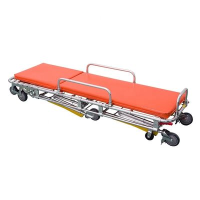मोबाइल एम्बुलेंस फोल्डेबल स्ट्रेचर Ems Gurney OEM एम्बुलेंस ट्रॉली