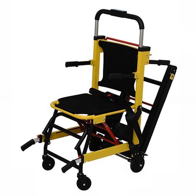 चिकित्सा आपातकालीन निकासी सीढ़ी कुर्सी स्ट्रेचर Foldaway Stepping व्हीलचेयर