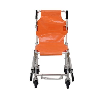 Foldaway सीढ़ी कुर्सी स्ट्रेचर स्थानांतरण रोगी एल्यूमीनियम मिश्र धातु