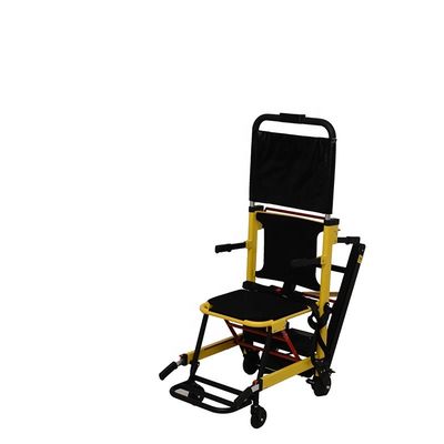 चिकित्सा आपातकालीन निकासी सीढ़ी कुर्सी स्ट्रेचर Foldaway Stepping व्हीलचेयर